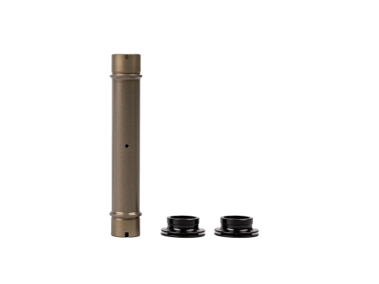 Endcaps & axle for front hubs: Nano, Micro
