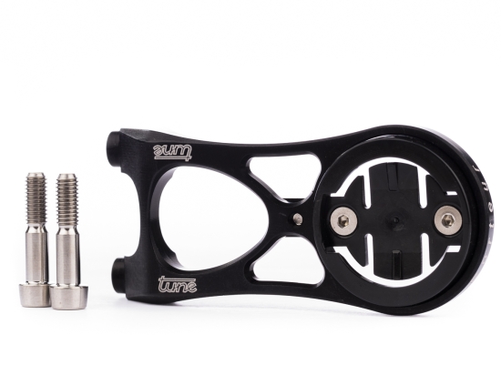 Porteur stem mount for cycling computers for GT 4.0, black