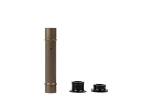 Endcaps & axle for front hubs: Nano, Micro - 2